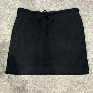 J. Crew Black Denim Skirt - Size 4